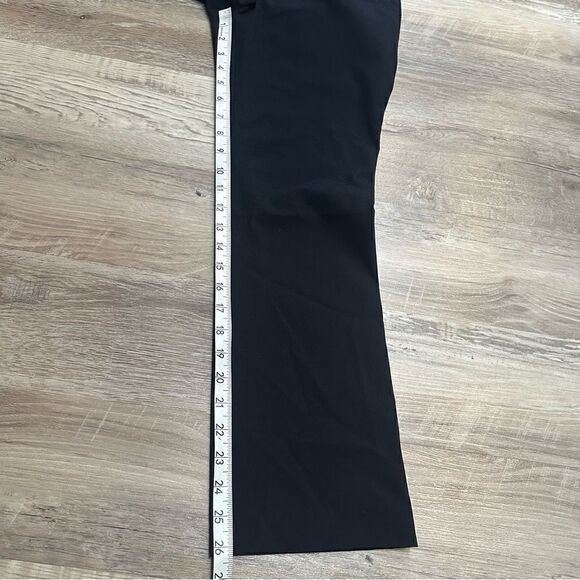 TORY BURCH Crop Pant Black Size 0 Stretch Office Business Casual Career - Picture 11 of 11
